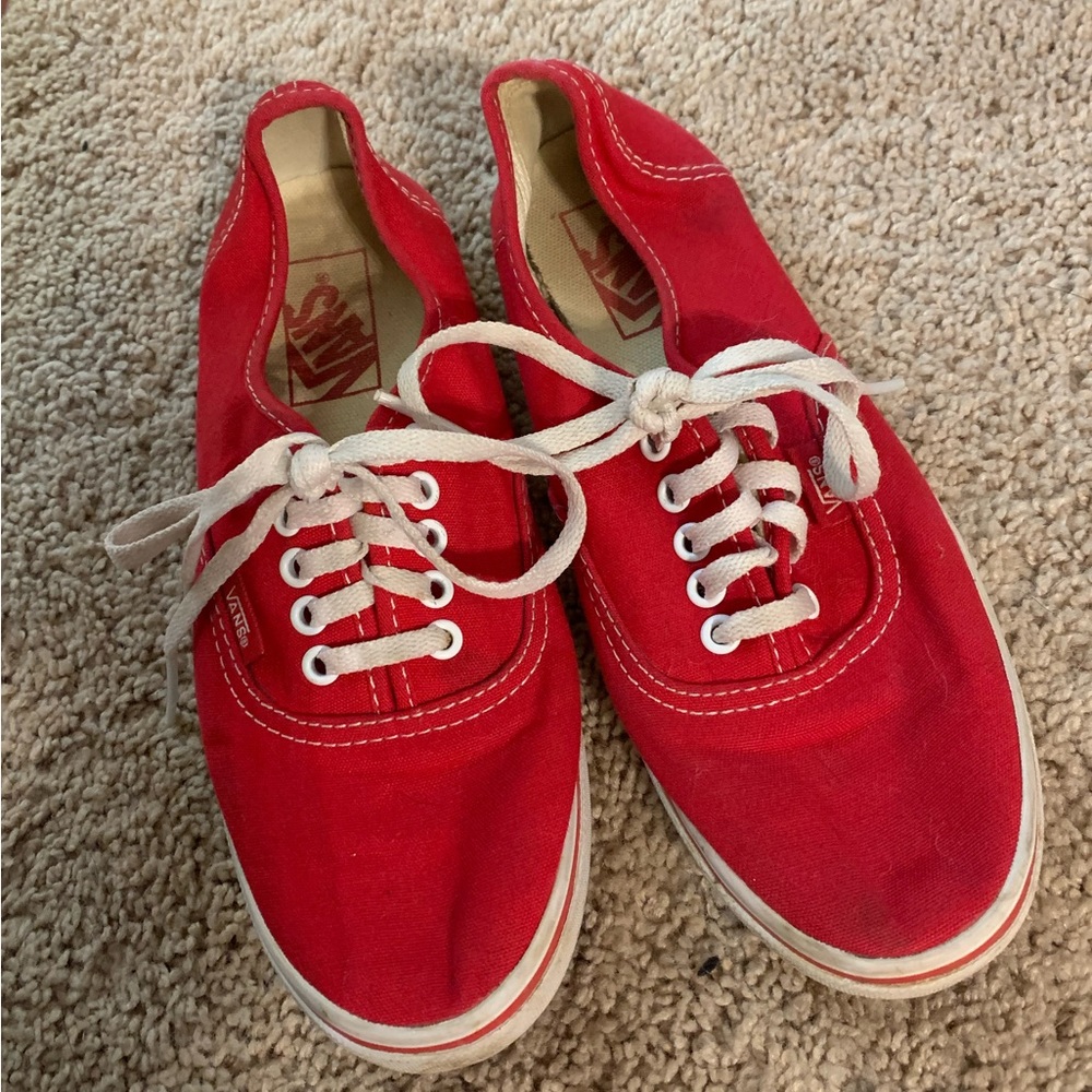 Red vans